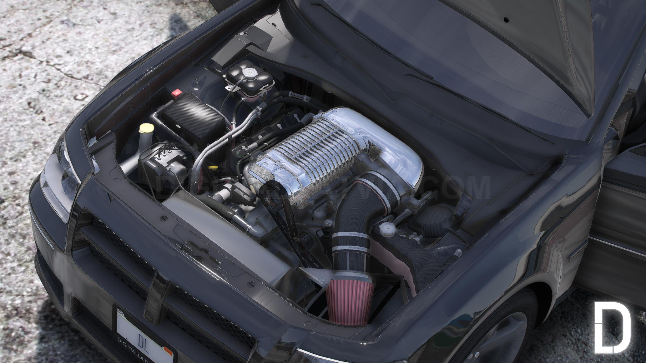 Dodge Magnum SRT8 2008 | Debadged