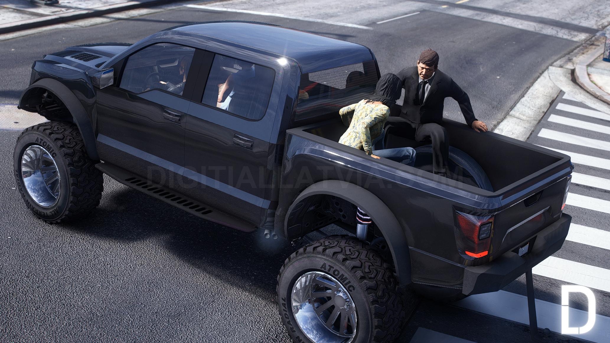 Vapid Caracara 4x4 Lifted + Trailer | Template | Tuning | Custom Sound