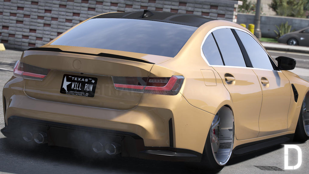 BMW M3 CS G80 Stanced | Custom Sound | Debadged