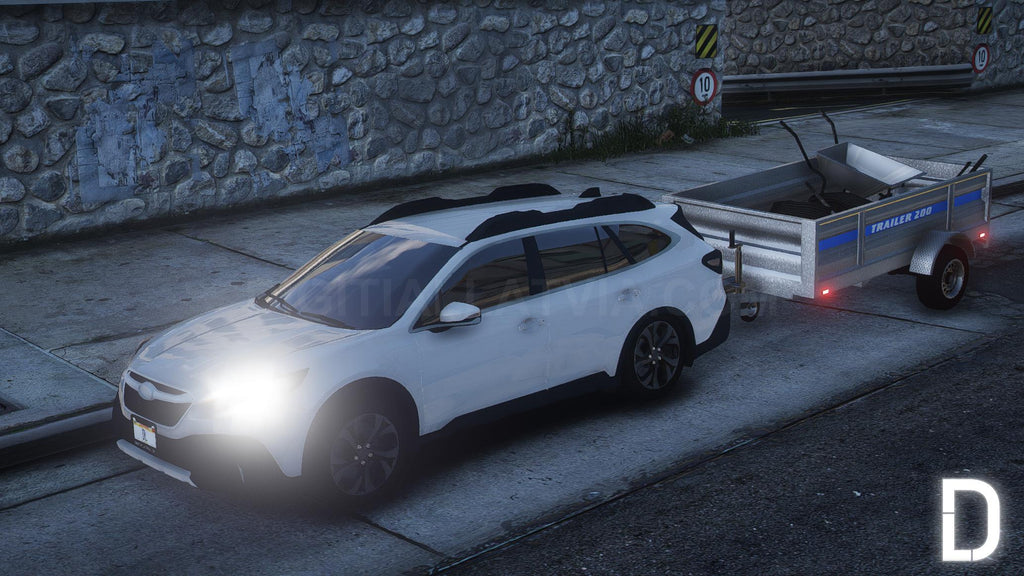 Subaru Outback 2020 | Debadged | Template