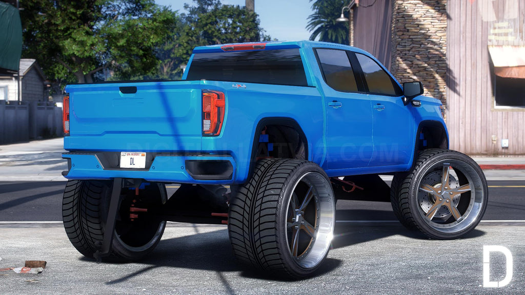 GMC Sierra 1500 Elevation Lifted 2021 | Debadged | Template