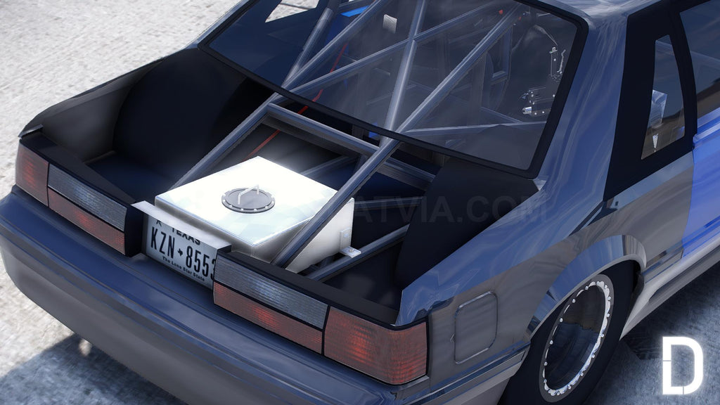 Ford Mustang Foxbody Drag 1993 600 MPH | Debadged