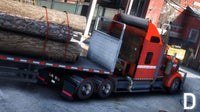 Kenworth W900 2014 | Debadged | Template