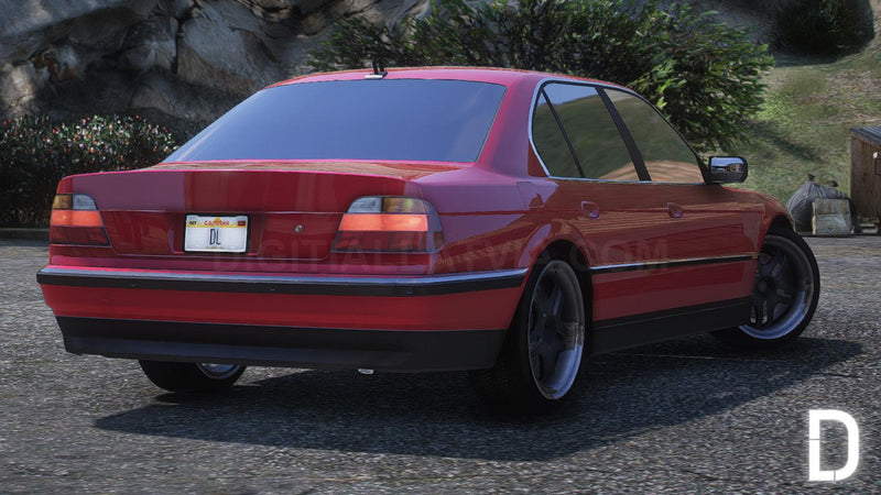 BMW E38 750i | Ohne Emblem