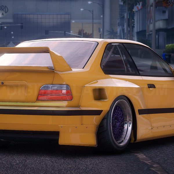 BMW M3 E36 Pandem | Debadged | Template | Tuning | Custom Sound