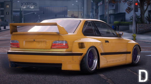 BMW M3 E36 Pandem | Debadged | Template | Tuning | Custom Sound