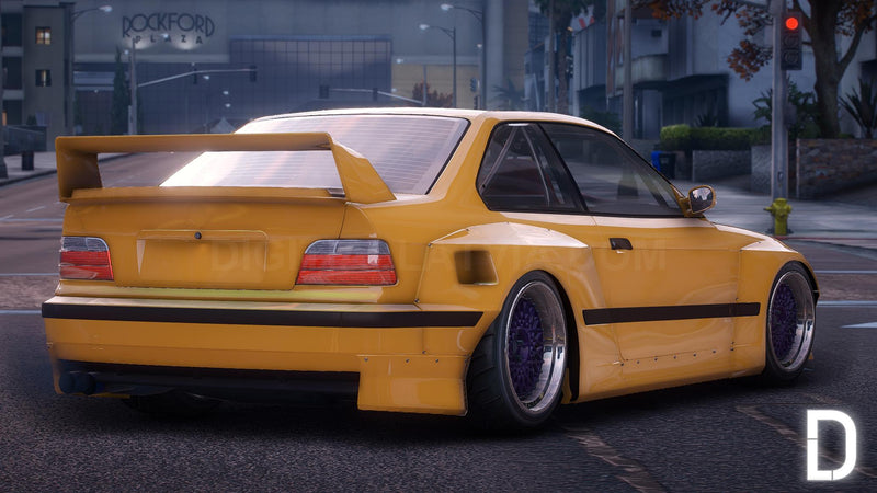 BMW M3 E36 Pandem | Debadged | Template | Tuning | Custom Sound