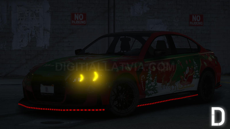 Ubermacht Sentinel GTS Christmas Custom | Tuning | Template