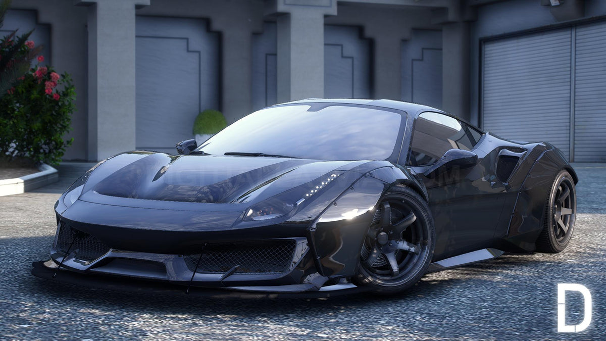 Ferrari 488 Pista Widebody 2020 | Debadged | Custom Sound