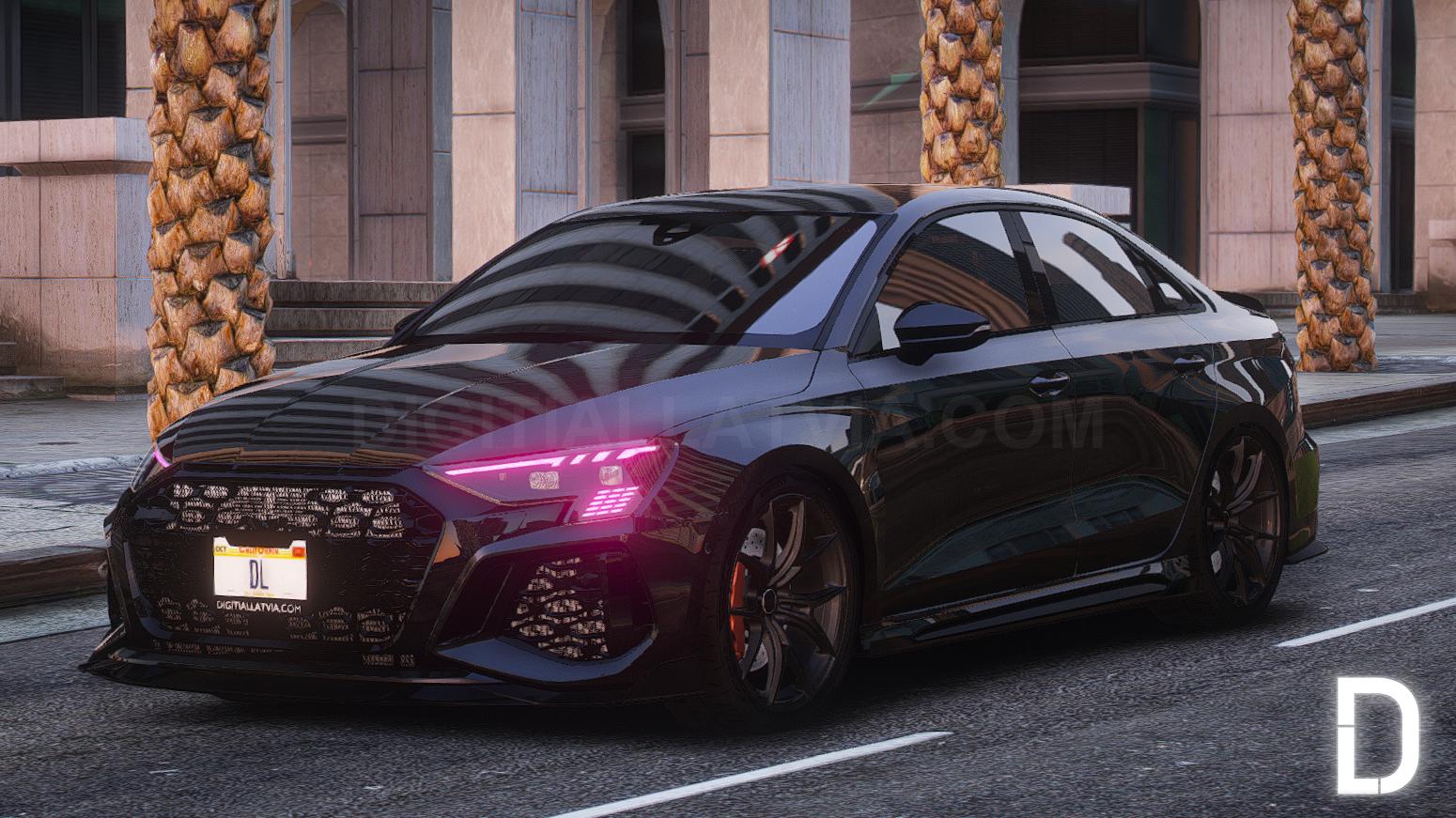 Audi RS3 2024 | Debadged | Template