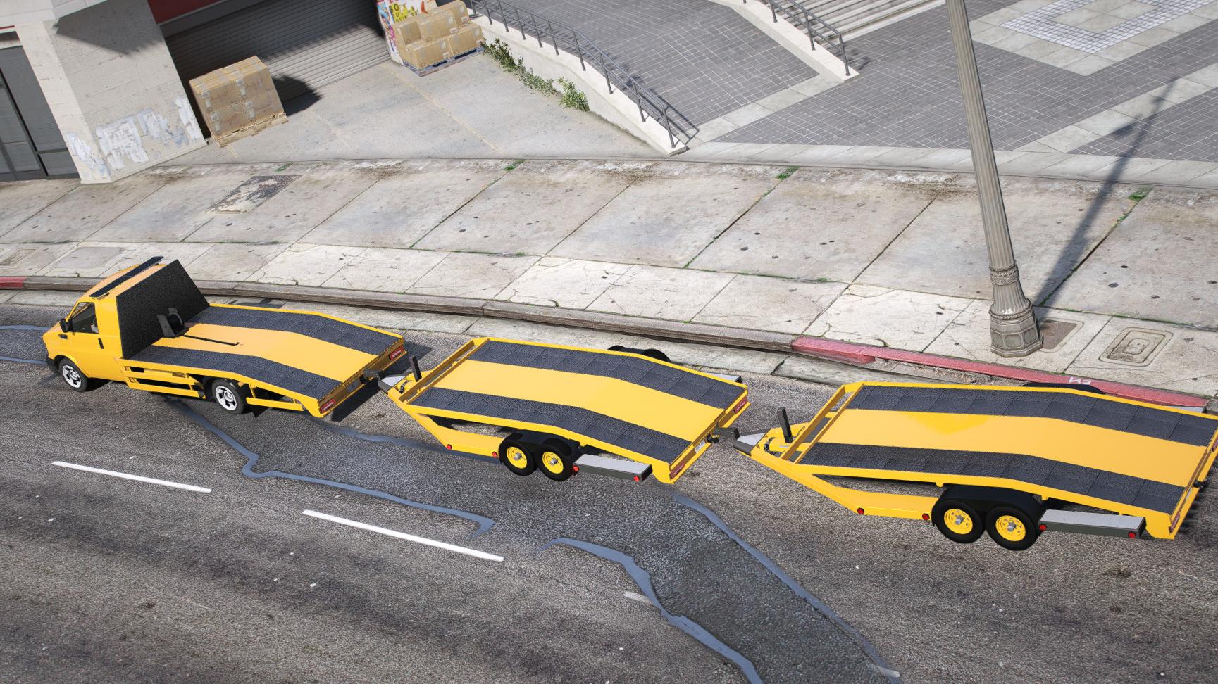 Vapid Speedo Tow Truck + Trailer | Template