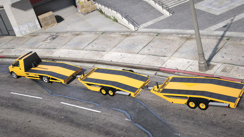 Vapid Speedo Tow Truck + Trailer | Template