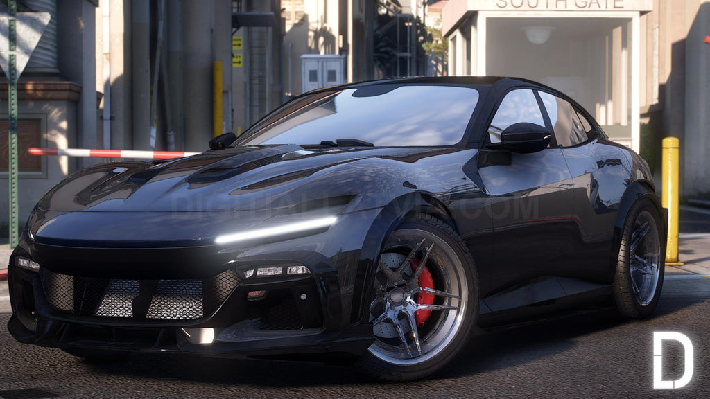Ferrari Purosangue Widebody 2023 | Debadged | Custom Sound