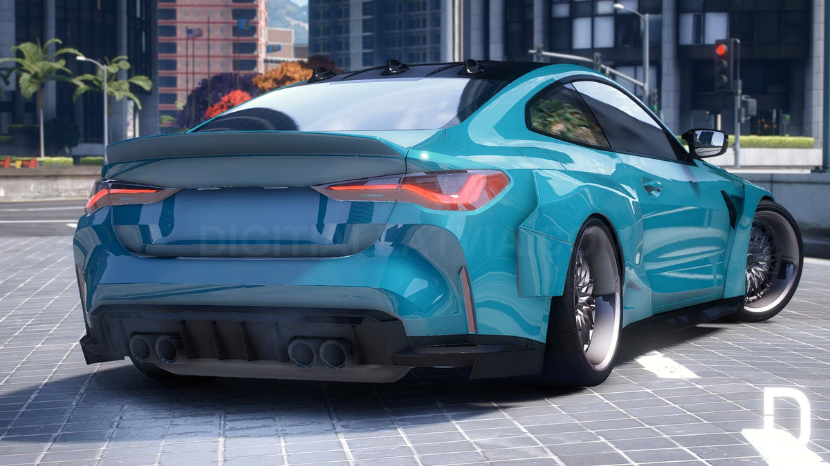 BMW M4 G82 Widebody Stanced 2022 | Debadged