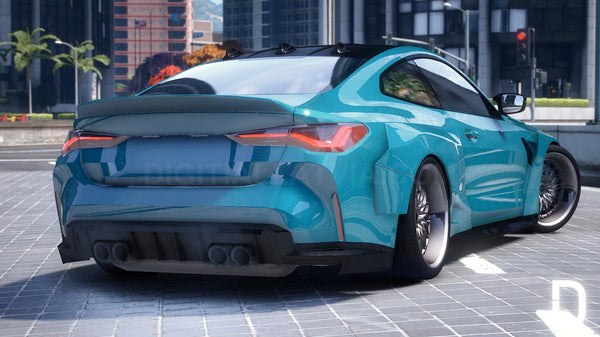 BMW M4 G82 Widebody Stanced 2022 | Debadged