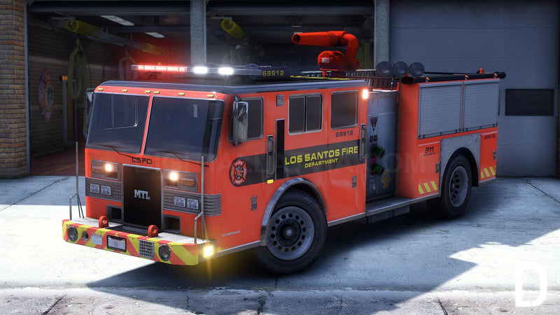 MTL Fire Truck | Template