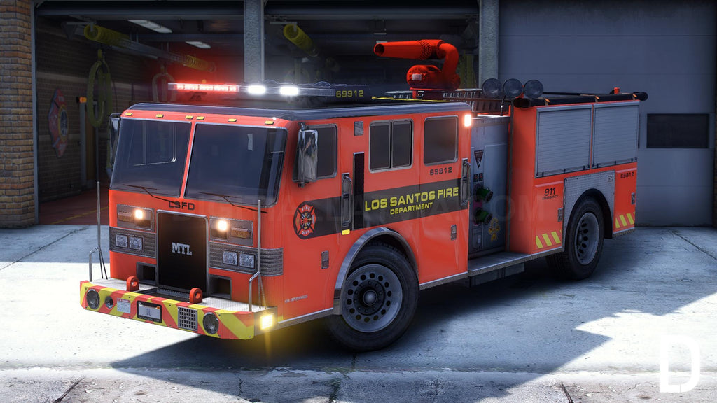 MTL Fire Truck | Template