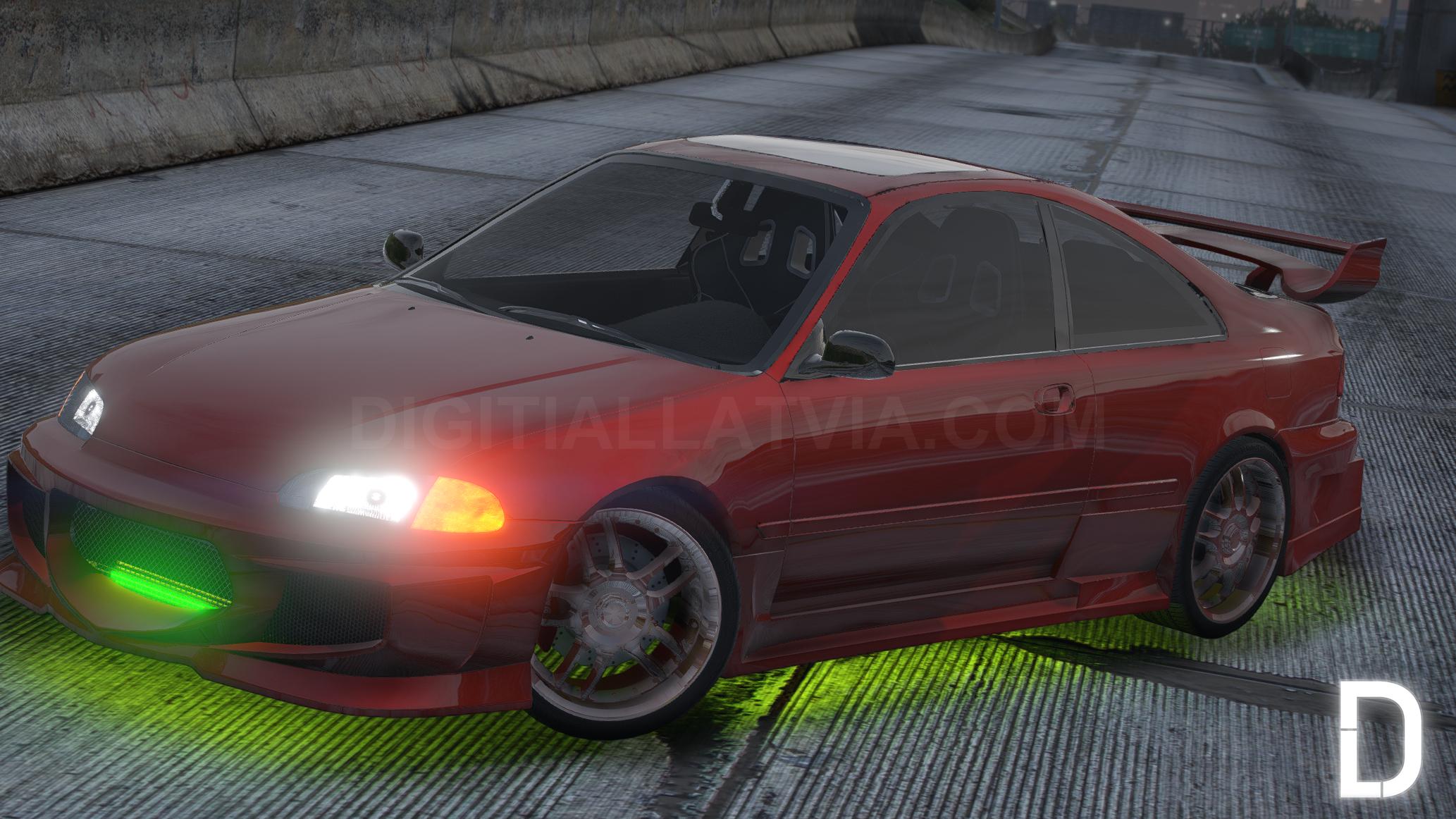 Honda Civic EJ1 1993 FNF | Debadged