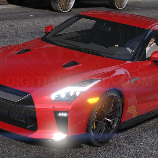 Nissan GTR R35 2017 | Debadged | Tuning | Template