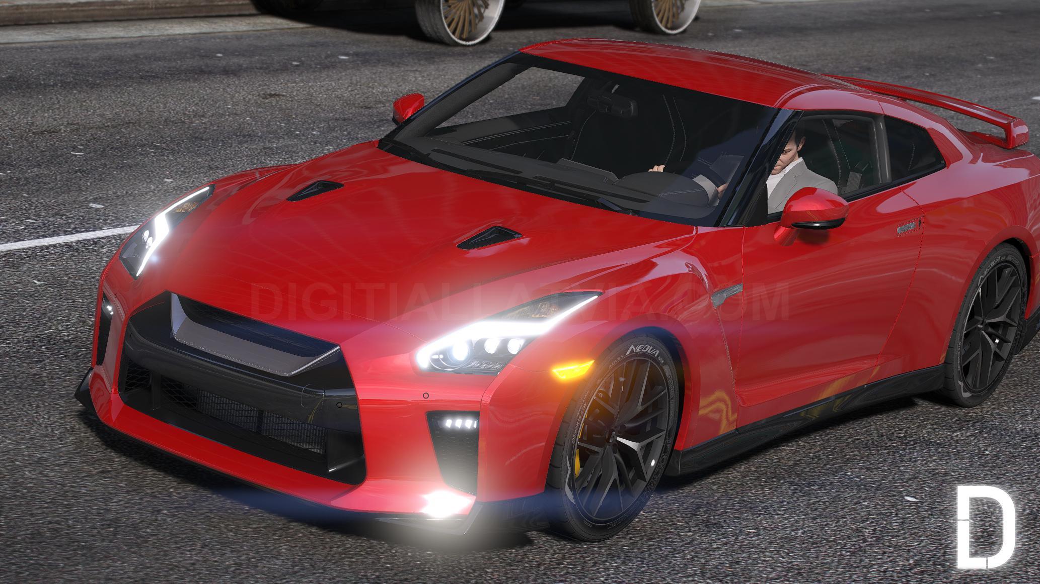 Nissan GTR R35 2017 | Debadged | Tuning | Template