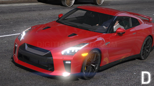 Nissan GTR R35 2017 | Debadged | Tuning | Template
