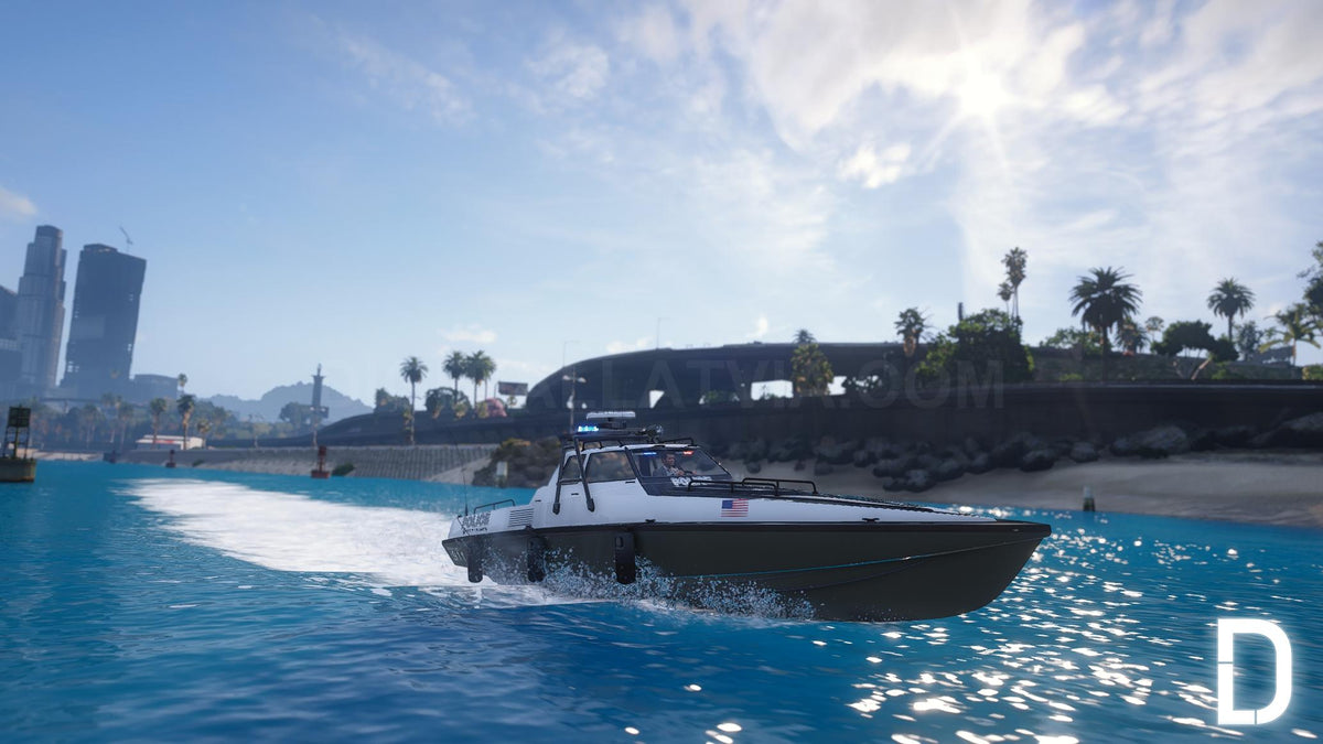 Predator Police Boat Custom