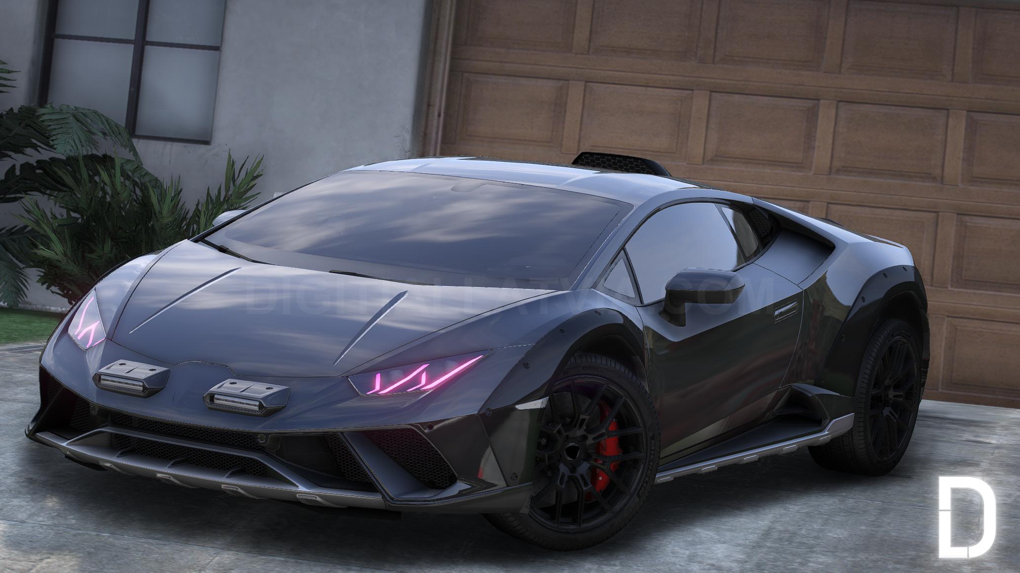 Lamborghini Huracan Sterrato | Debadged | Template