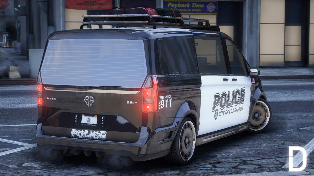 Benefactor Laufer Police Custom | Tuning | Template
