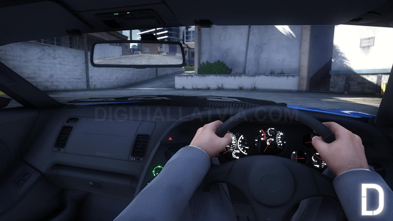 Toyota Supra A80 Mk4 Widebody RHD | Debadged | Template