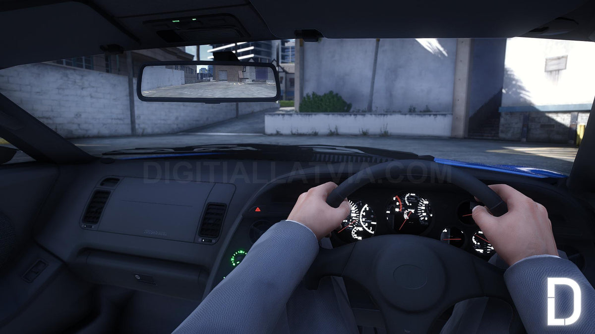 Toyota Supra A80 Mk4 Widebody RHD | Debadged | Template