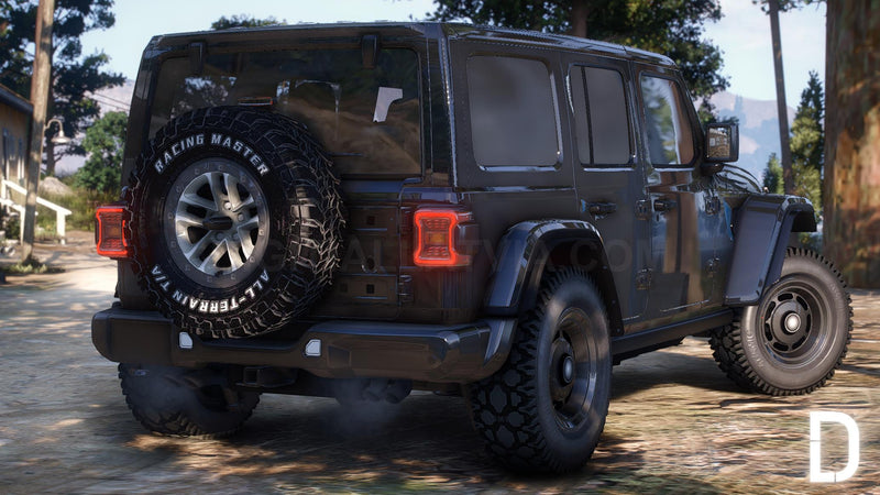 Jeep Wrangler Rubicon 2024 | Debadged