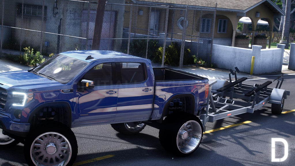 GMC Sierra 1500 Elevation Lifted 2021 | Debadged | Template