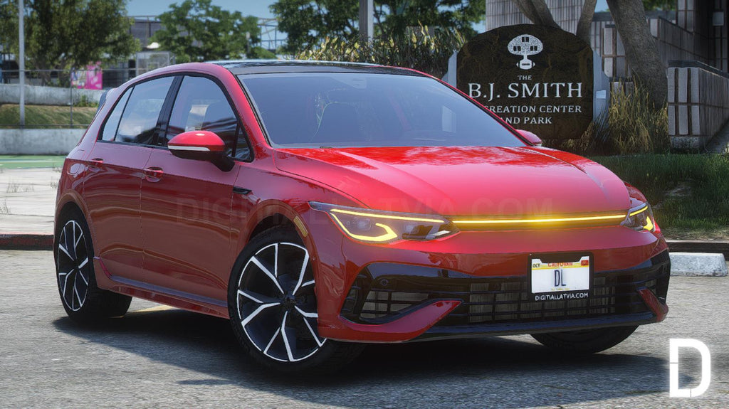 Volkswagen Golf R 2022 | Debadged | Tuning | Template