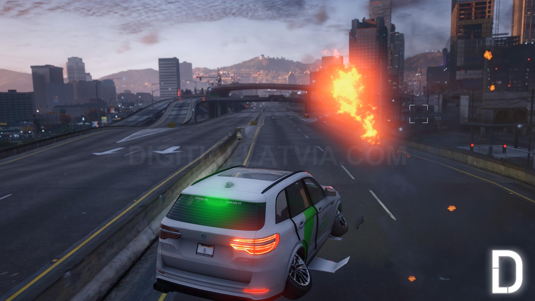 Ubermacht Rebla Admin Car | Flying | Rockets | Tuning | Template