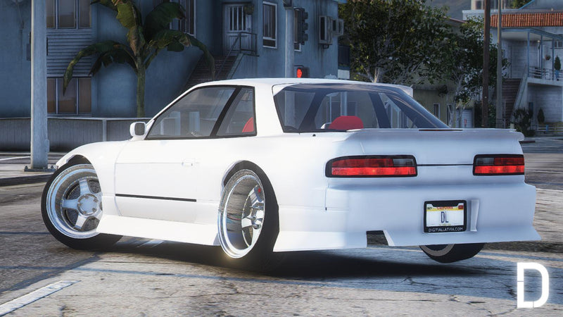 Nissan Silvia S13 Stunted | Embleme entfernt