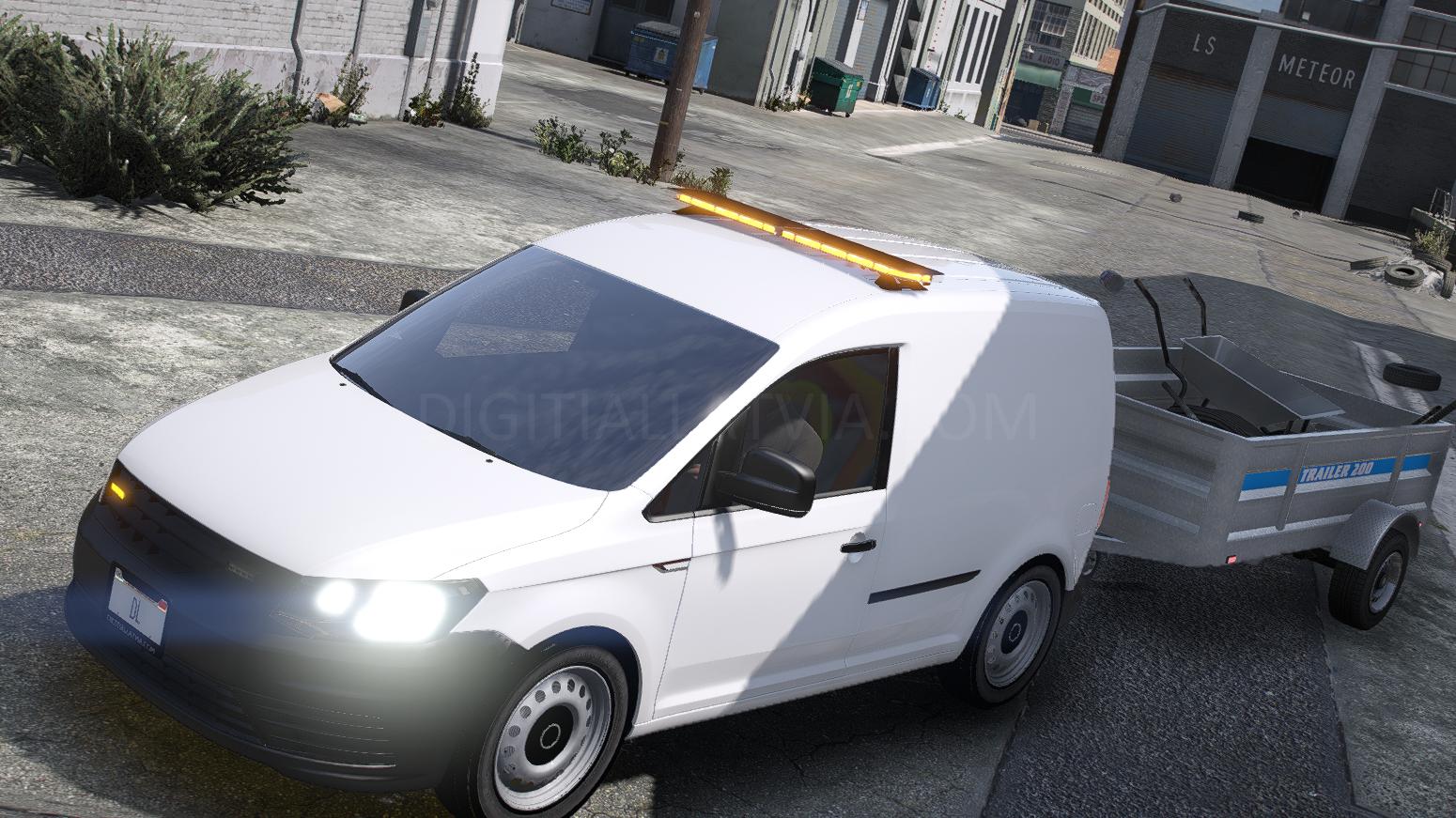Volkswagen Caddy Bennys | Debadged | Template