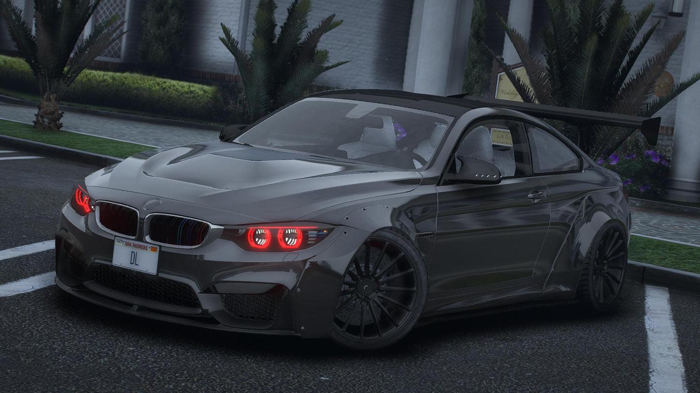 BMW M4 F82 LibertyWalk | Debadged | Tuning | Template