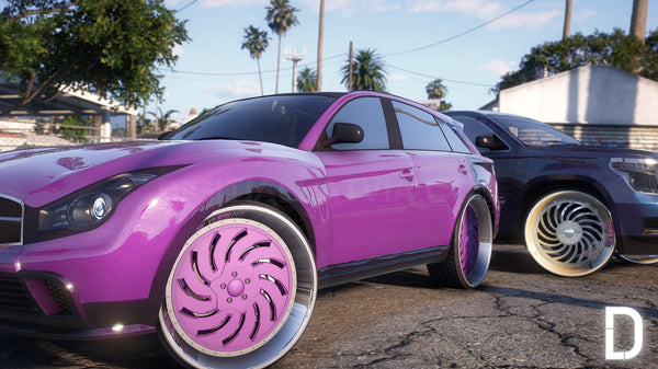 100 Lore Friendly Donk Rims Pack