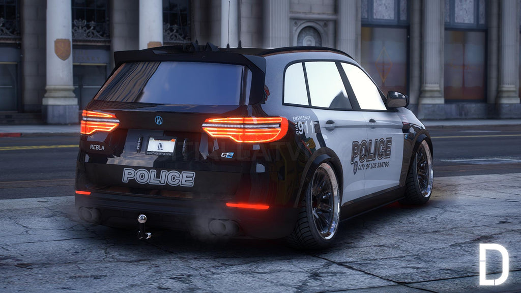 Ubermacht Rebla GTS Custom Police V2 | Tuning | Template