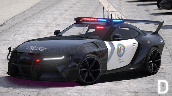 Dinka Jester RR Widebody Police Custom V2 | Tuning | Template