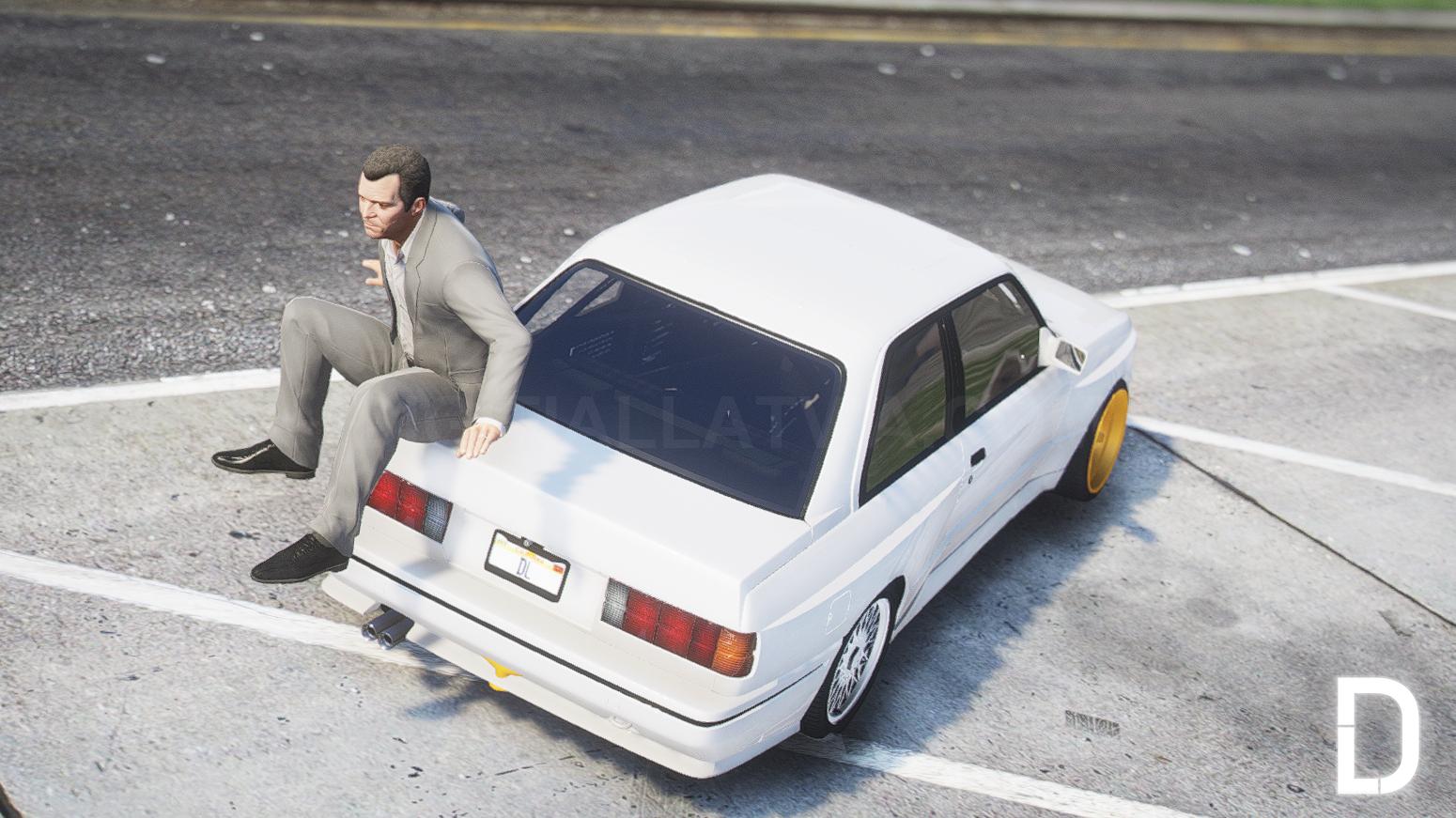 BMW M3 E30 1989 Drift | Debadged