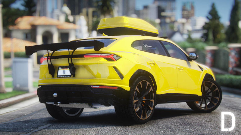 Lamborghini Urus | Embleme entfernt | Tuning | Vorlage