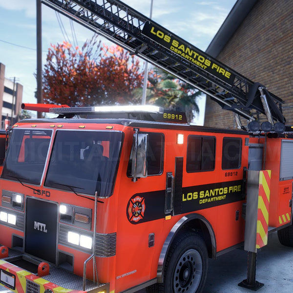 Fire Department Vanilla Pack | 9 Vehicles | Templates