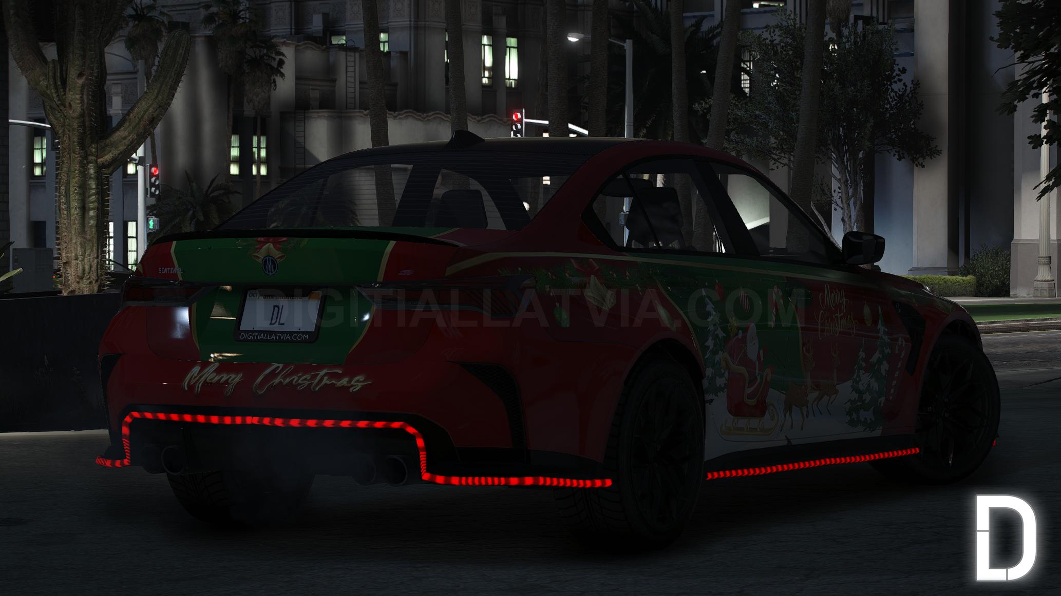 Ubermacht Sentinel GTS Christmas Custom | Tuning | Template