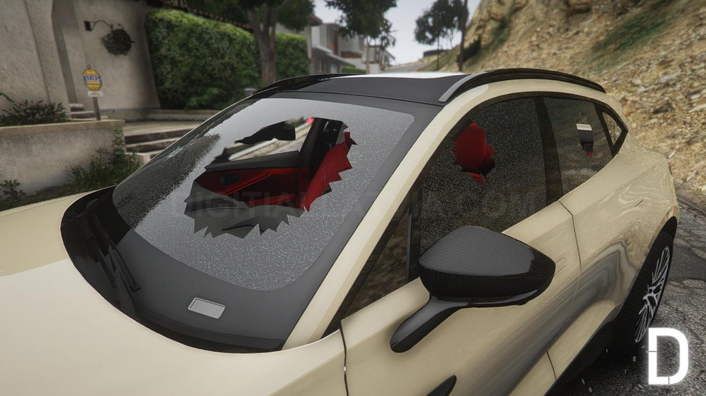 Aston Martin DBX 707 2023 | Ohne Embleme | Vorlage