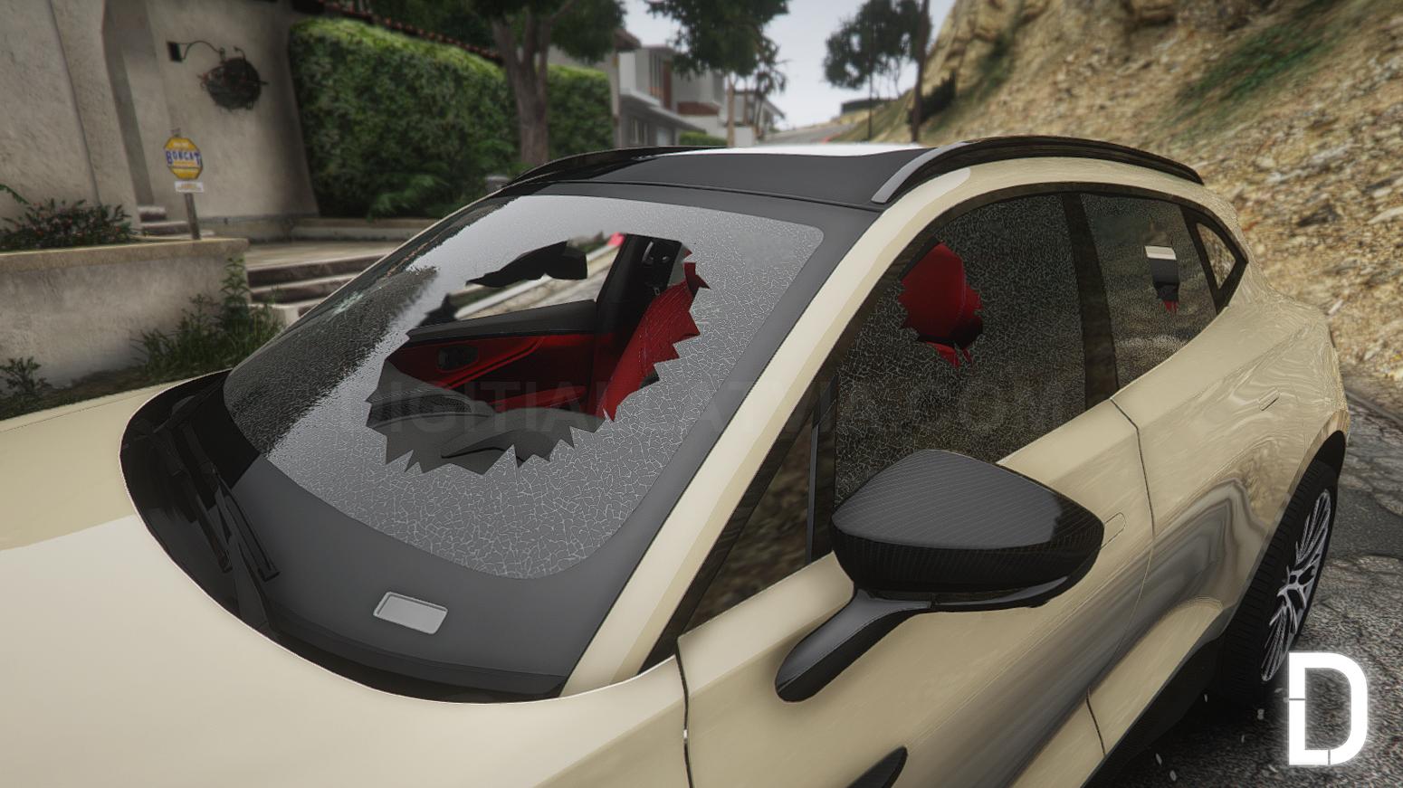 Aston Martin DBX 707 2023 | Ohne Embleme | Vorlage