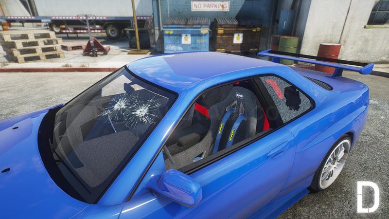 Nissan R34 FNF4 | Emblemlos