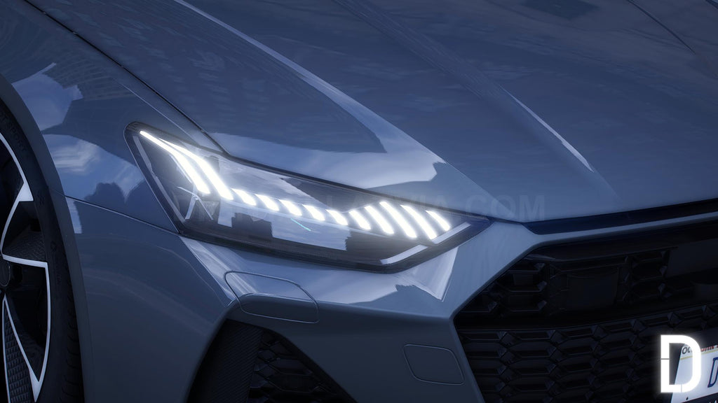 Audi RS7 2023 Printstream | Ohne Badges | Benutzerdefinierter Sound | Vorlage