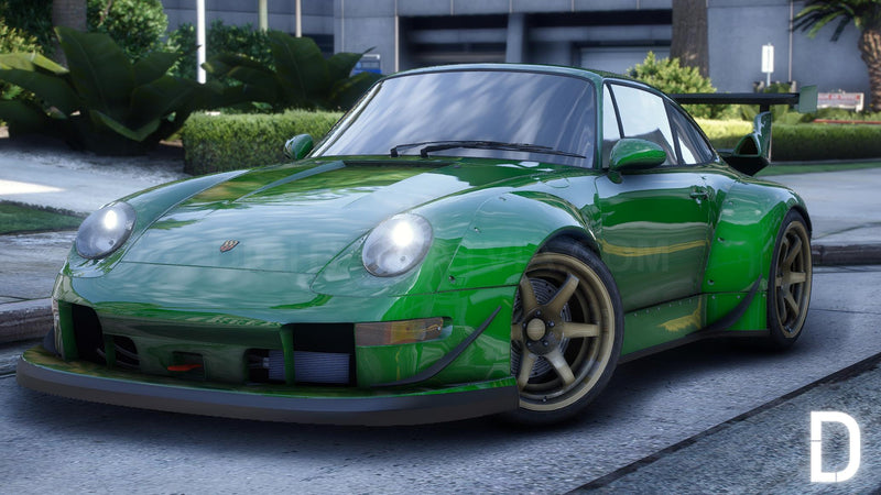 Porsche 911 Carrera S Type 993 RWB 1998 | Sans monogramme