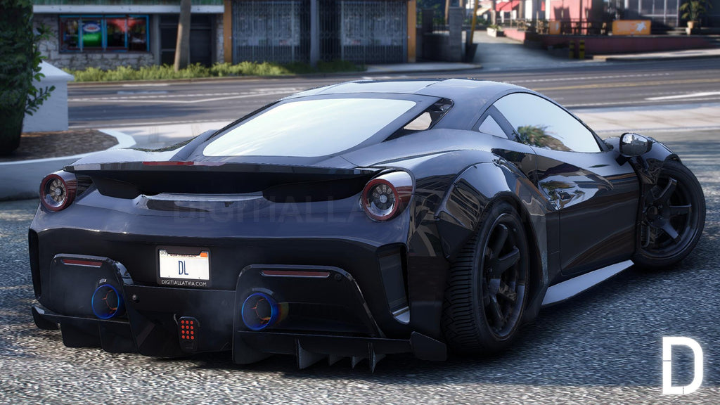 Ferrari 488 Pista Widebody 2020 | Debadged | Custom Sound